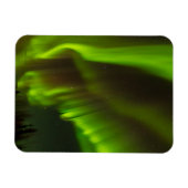 北の光 |アラスカ,フェアバンクス マグネット (横)