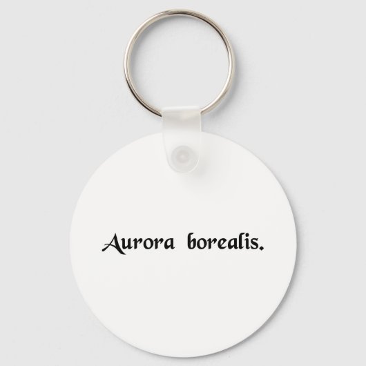 北の光 キーホルダー (正面)