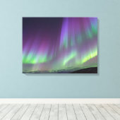 北の光 |北アイスランド キャンバスプリント (インサイチュ (ウッドフロア))