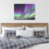 北の光 |北アイスランド キャンバスプリント (インサイチュ (寝室))