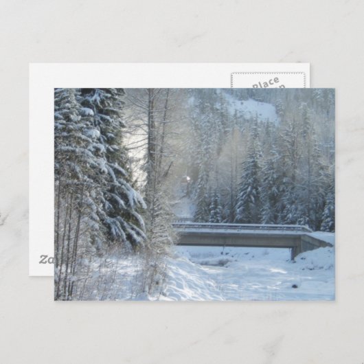 北の冬 ポストカード (正面/裏面)