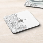 北の南東及びWestie犬 コースター (左側)