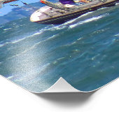 北の団子灯を通過 フォトプリント            (角)