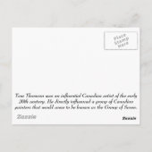 北の国で ポストカード (裏面)