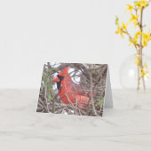 北の基本的なメッセージカード カード (黄色い花)