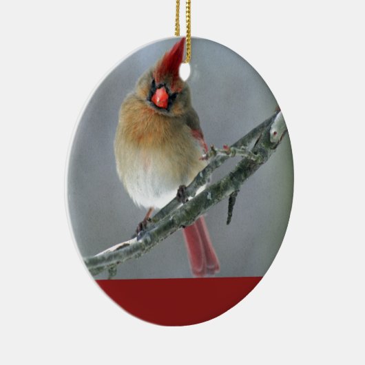 北の基本的な女性 セラミックオーナメント (右)