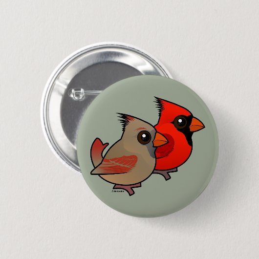 北の基本的な組 缶バッジ (正面&裏面)