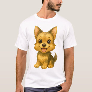 北の宝石: ヴィンテージ ヨークシャー・テリア Tシャツ