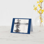 北の挨拶の折り畳みカード カード (黄色い花)