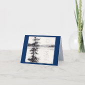 北の挨拶の折り畳みカード カード (正面)