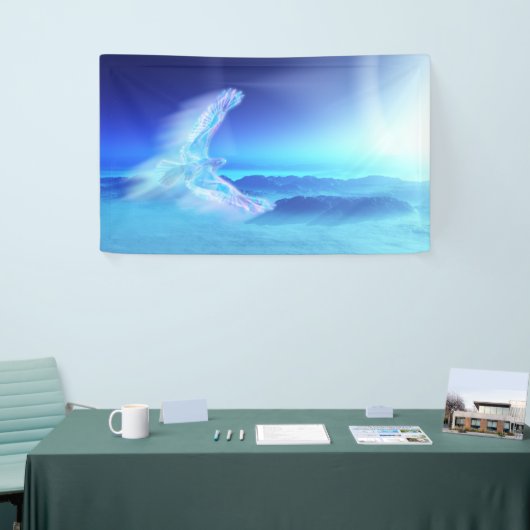 北の旗のフェニックス 横断幕 (トレードショー)