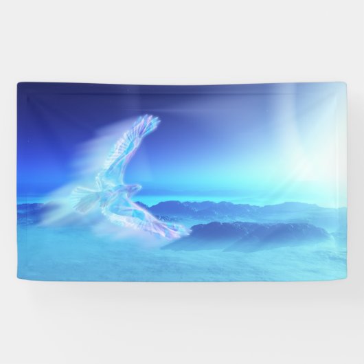 北の旗のフェニックス 横断幕 (横)