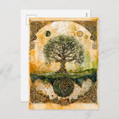 北の木のヤグドラシル シーズンポストカード (正面/裏面)