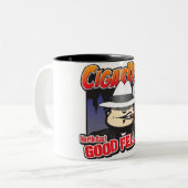 北の東のよい農夫のマグ ツートーンマグカップ (正面左)