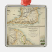 北の東海岸のイギリスの所有物 メタルオーナメント (正面)