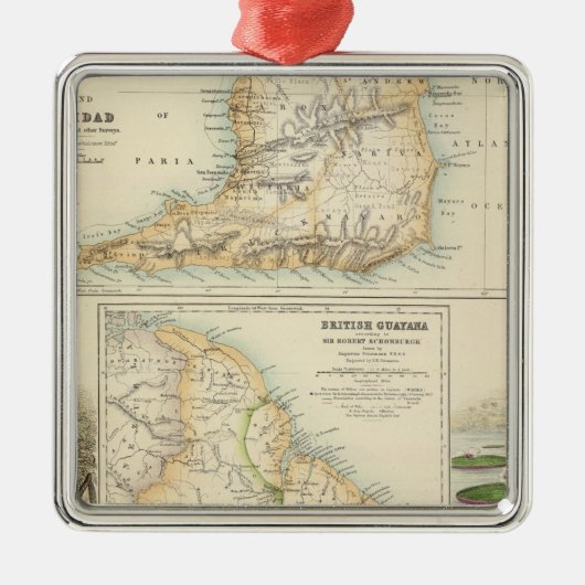 北の東海岸のイギリスの所有物 メタルオーナメント (正面)