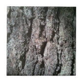 北の松の木の吠え声のタイル タイル (正面)