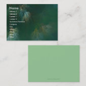 北の林冠 名刺 (正面/裏面)