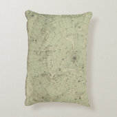 北の極圏の星図 アクセントクッション (裏面(縦))