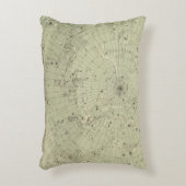 北の極圏の星図 アクセントクッション (正面(垂直))