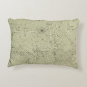 北の極圏の星図 アクセントクッション (裏面)