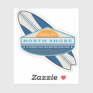 北の海岸のサーフ シール