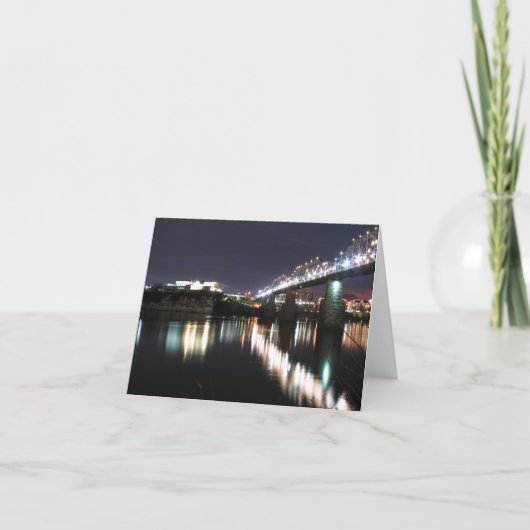 北の海岸の薄暗がり カード (正面)