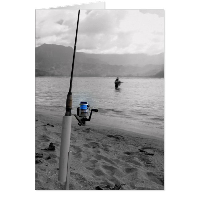 北の海岸の魚釣り (正面)