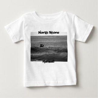 北の海岸、ハワイ ベビーTシャツ