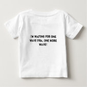 北の海岸、ハワイ ベビーTシャツ (裏面)