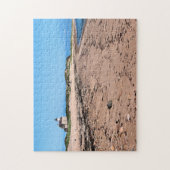 北の灯台、ブロック島RIのパズル ジグソーパズル (縦)