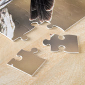 北の男のハリアーの日に照らされたプロフィール ジグソーパズル (側面)