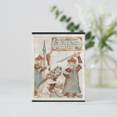 北の神Tyrは、バインドされた狼に手を失う ポストカード (スタンド正面)