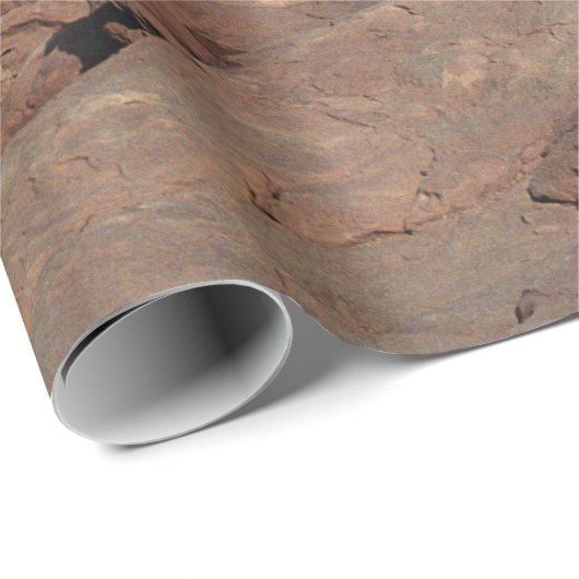 北の窓のアーチのユタの砂漠の景色の写真 ラッピングペーパー (ロールコーナー)