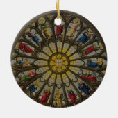 北の窓、「ウエストミンスターAbbeyからのプレートD セラミックオーナメント (裏面)