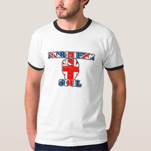 北の精神の英国国旗 Tシャツ (正面)
