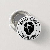 北の精神は終夜ボタンを修繕します 缶バッジ (正面&裏面)