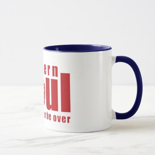 北の精神45のマグ マグカップ (右)