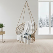 北の美しさ: 冬のキツネ カスタム フリースブランケット