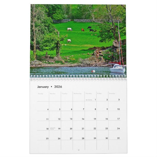 北の英国の田舎カレンダー2013年 カレンダー (1月 2026)