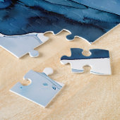 北の蜃気楼: 泳ぐ君主 ジグソーパズル (側面)