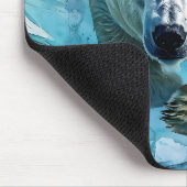 北の蜃気楼: 泳ぐ君主 マウスパッド (コーナー)