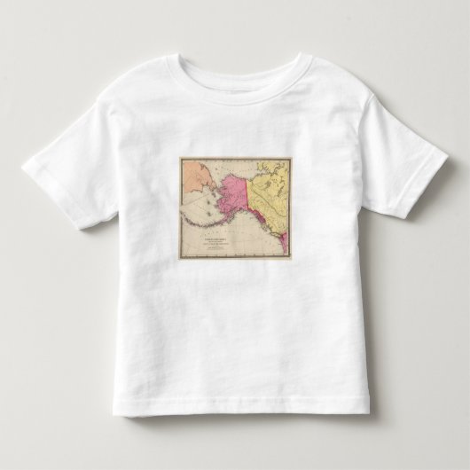 北の西部アメリカ トドラーTシャツ (正面)