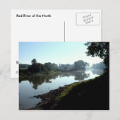 北の赤い川 ポストカード (正面/裏面)