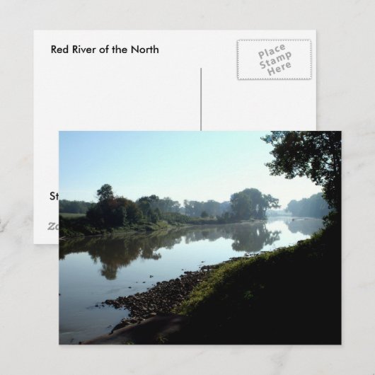 北の赤い川 ポストカード (正面/裏面)