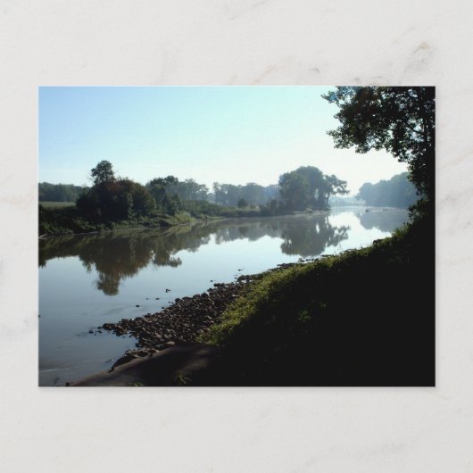 北の赤い川 ポストカード (正面)