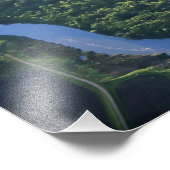 北の赤川の空中眺め フォトプリント            (角)