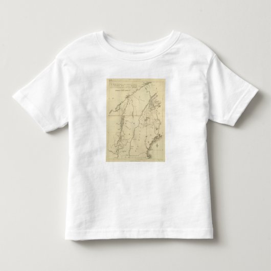 北の軍隊の操作の場面 トドラーTシャツ (正面)