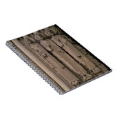 北の銃眼oからの旧約聖書の姿、 ノートブック (右側)