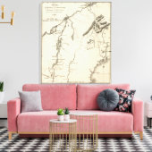 北の陸軍作戦劇場 キャンバスプリント (インサイチュ (リビング))